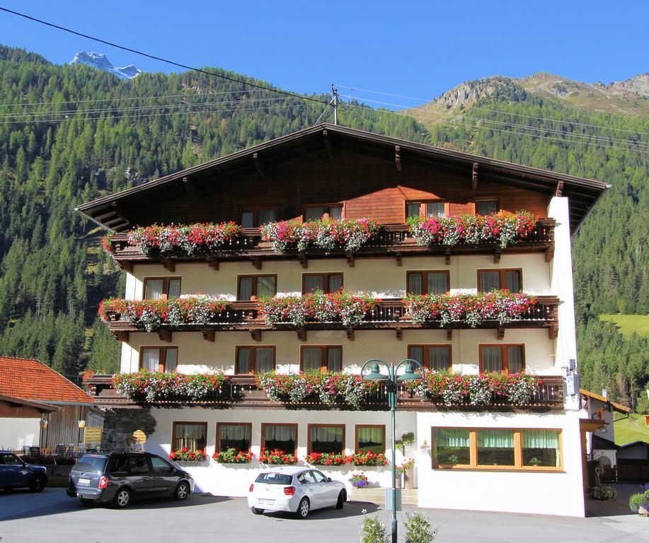 Hotel Pension St. Leonhard St. Leonhard im Pitztal Exterior foto